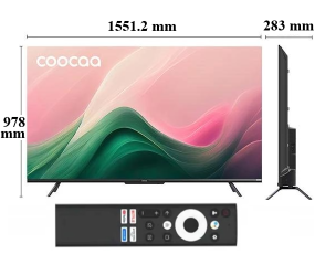 Google Tivi Coocaa 4K 70 Inch 70Y72