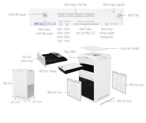 Máy lọc không khí Daikin MC40UVM6-7
