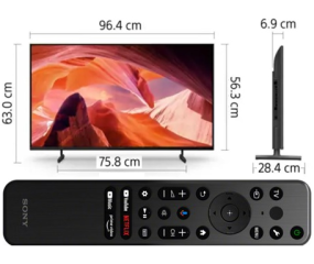Google Tivi Sony 4K 43 inch KD-43X80L 2023