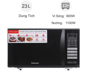 Lò vi sóng có nướng Panasonic NN-CT36HBYUE 23 lít