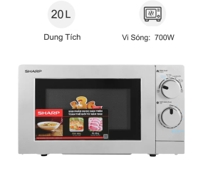 Lò vi sóng Sharp R-207VN-SL 20 lít