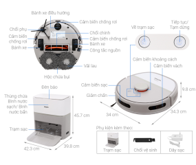 Robot hút bụi lau nhà Philips XU6500/82